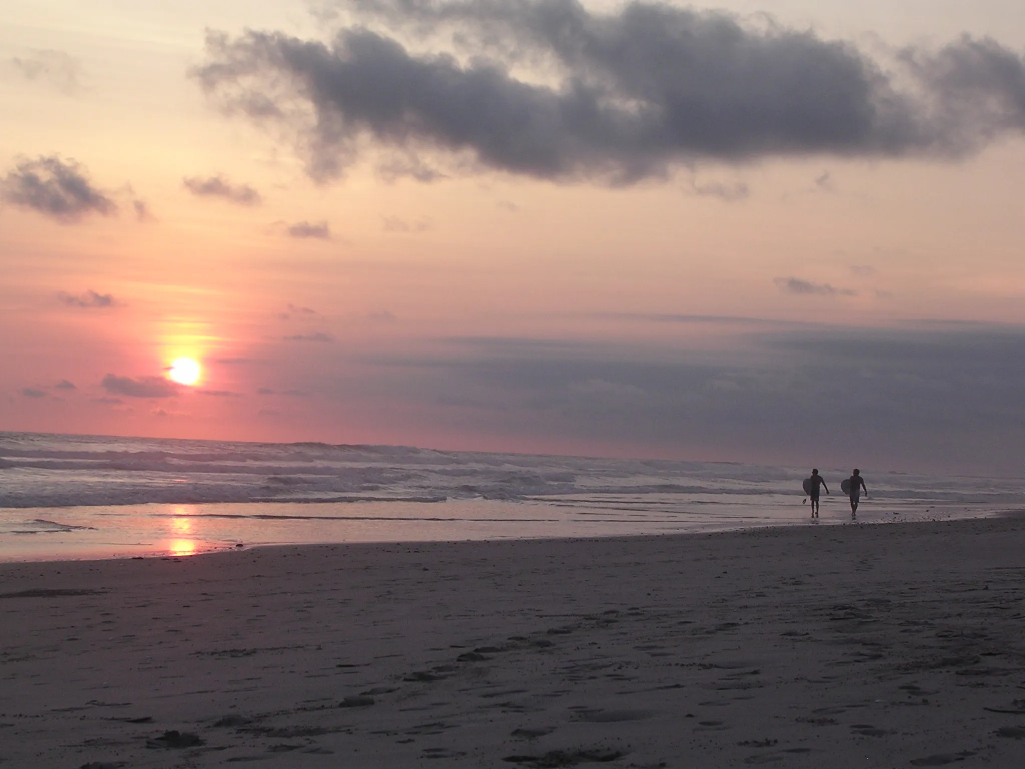 Sunset Surf at Santa Teresa, Costa Rica